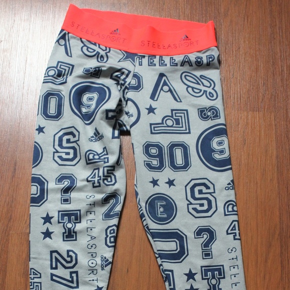 Adidas Stella Sport Capris Leggings Size XS 4-6/32 - Picture 2 of 7